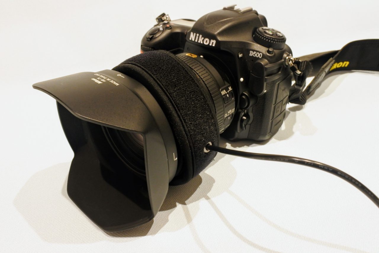 Nikon D500への装着イメージ