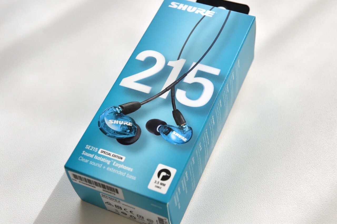 SHURE SE215 Special Edition パッケージ