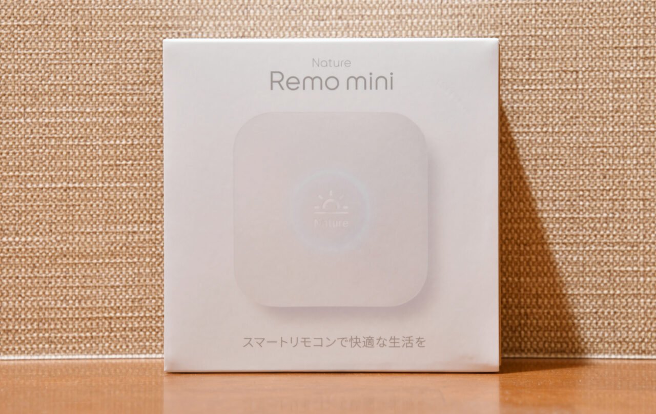 Nature Remo miniのパッケージ