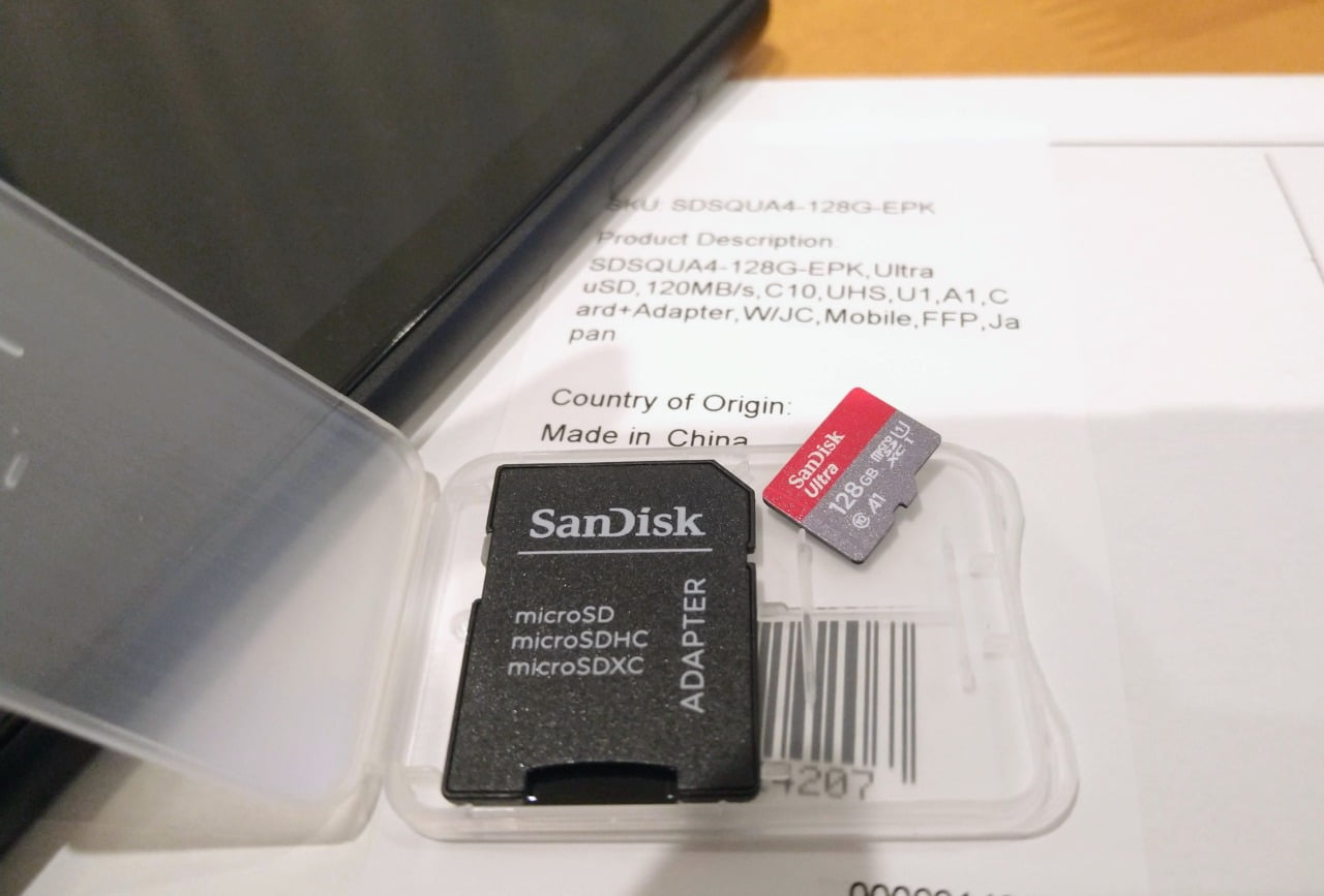anDisk Ultra SDSQUA4-128G-EPK エコパッケージ